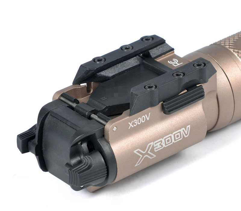 Surefire X300V-IR Flashlight White and IR Output Tan